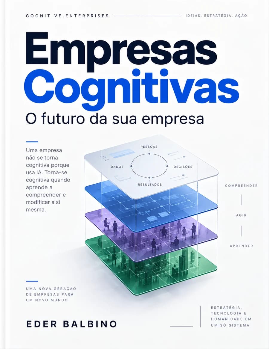 Capa do livro Empresas Cognitivas, de Eder Balbino